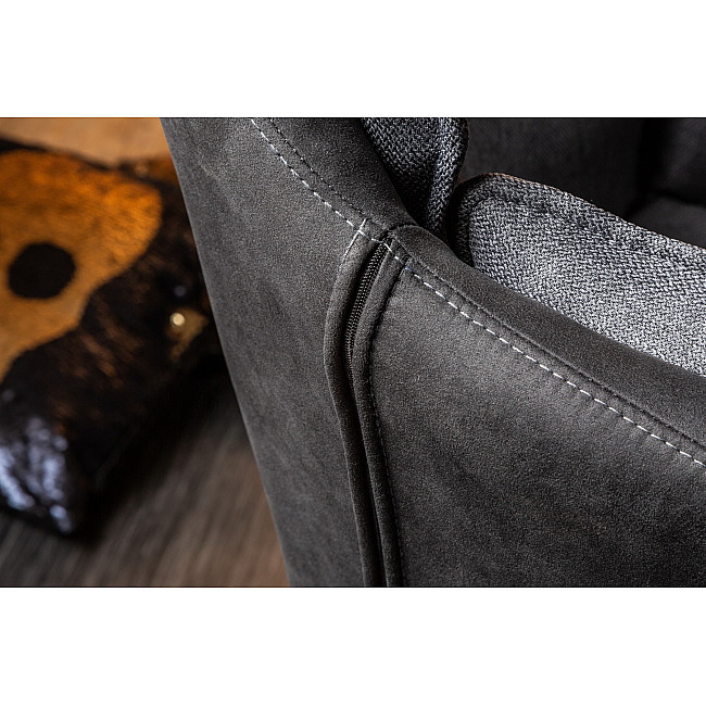 Stolička 39301 Lounger Šedá/Antracit - otočná Stolička 39301 Lounger Šedá/Antracit - otočná