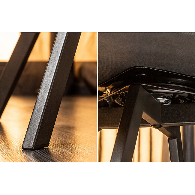 Stolička 39301 Lounger Šedá/Antracit - otočná Stolička 39301 Lounger Šedá/Antracit - otočná