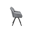 Stolička 39352 Lounger Šedá - otočná Stolička 39352 Lounger Šedá - otočná