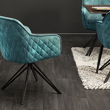 Stolička 40999 Zamat Petrol - otočná