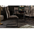 Stolička 41172 Comfort Zamat Taupe antik
