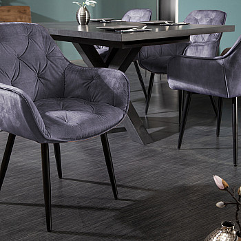 Stolička 41177 Milano Zamat Šedá