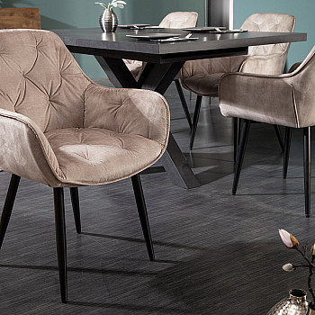 Stolička 41178 Milano Zamat Champagner