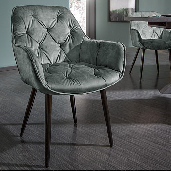 Stolička 41180 Milano Zamat Šedozelená