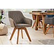 Stolička 41314 Livorno Mikrofaser Vintage Taupe