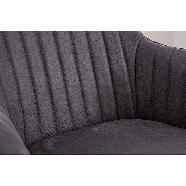 Stolička 41315 Livorno Mikrofaser Vintage Šedá