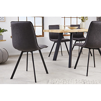 Stolička 41403 Aston Mikrofaser Šedá