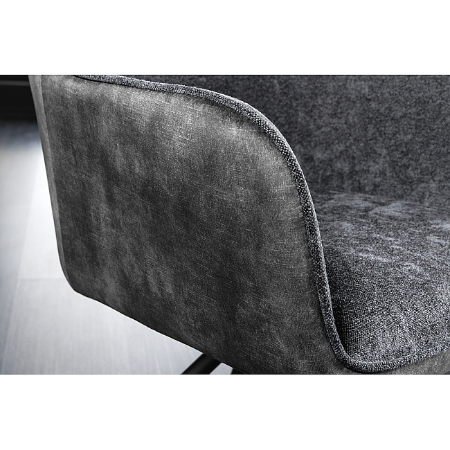 Stolička 44155 Verona látka Tmavošedá + Zamat