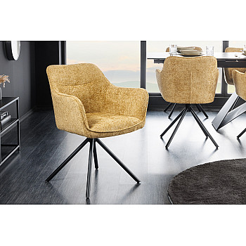 Stolička 44159 Verona látka Žltá Stolička 44159 Verona látka Žltá