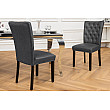 Stolička 44588 Castle Vintage Black