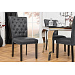 Stolička 44588 Castle Vintage Black