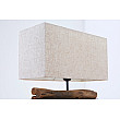 Stolová lampa 19477 Masív drevo/Bežová