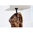 Stolová lampa 19478 Masív drevo Bežová