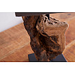 Stolová lampa 19479 Masív drevo Hnedá