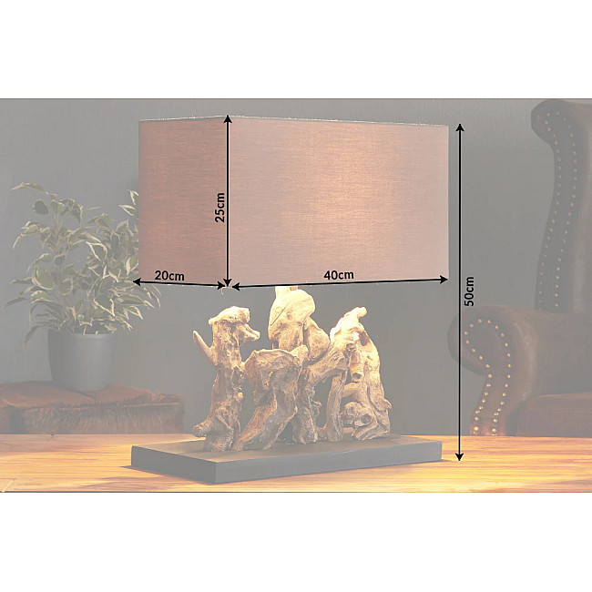 Stolová lampa 20694 Masív drevo