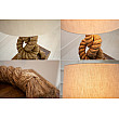 Stolová lampa 30201 Rope Ø29cm