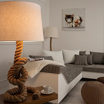 Stolová lampa 30201 Rope Ø29cm