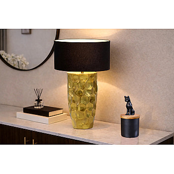 Stolová lampa 46659 Aurelia Zlatá Čierna
