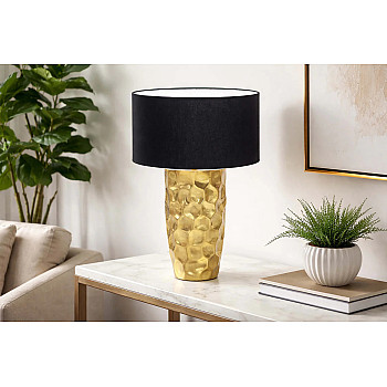 Stolová lampa 46659 Aurelia Zlatá Čierna