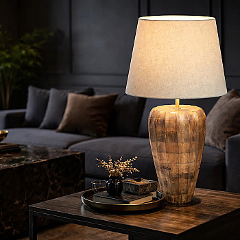 Stolová lampa 48095 Pure Nature Drevo Mango