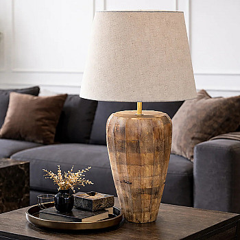 Stolová lampa 48095 Pure Nature Drevo Mango