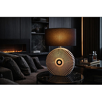 Stolová lampa 48097 Harmony Čierna Biela