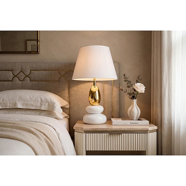 Stolová lampa 70018 Zen White Gold