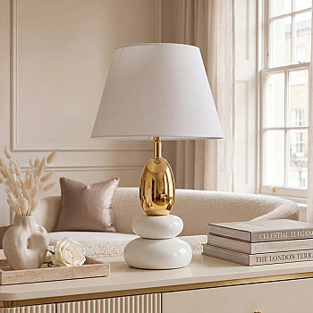 Stolová lampa 70018 Zen White Gold