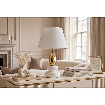 Stolová lampa 70018 Zen White Gold