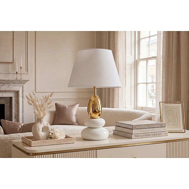 Stolová lampa 70018 Zen White Gold