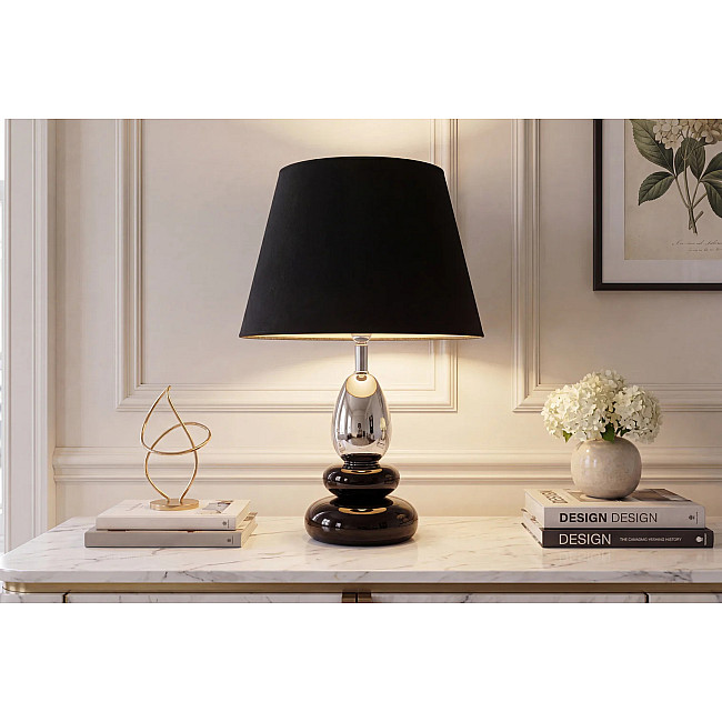 Stolová lampa 70019 Zen Black Silver