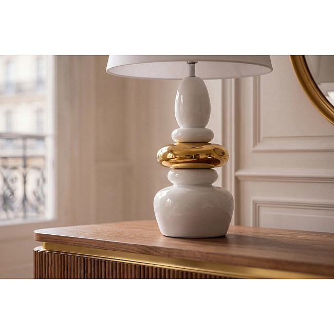 Stolová lampa 70020 Zen White Gold