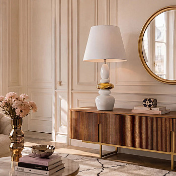 Stolová lampa 70020 Zen White Gold