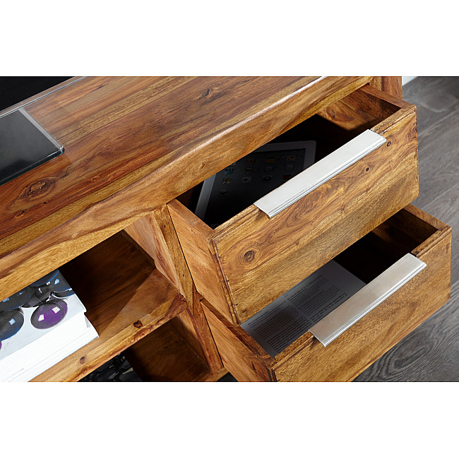 TV-skrinka 22684 135cm Masív drevo Sheesham/Palisander TV-skrinka 22684 135cm Masív drevo Sheesham/Palisander