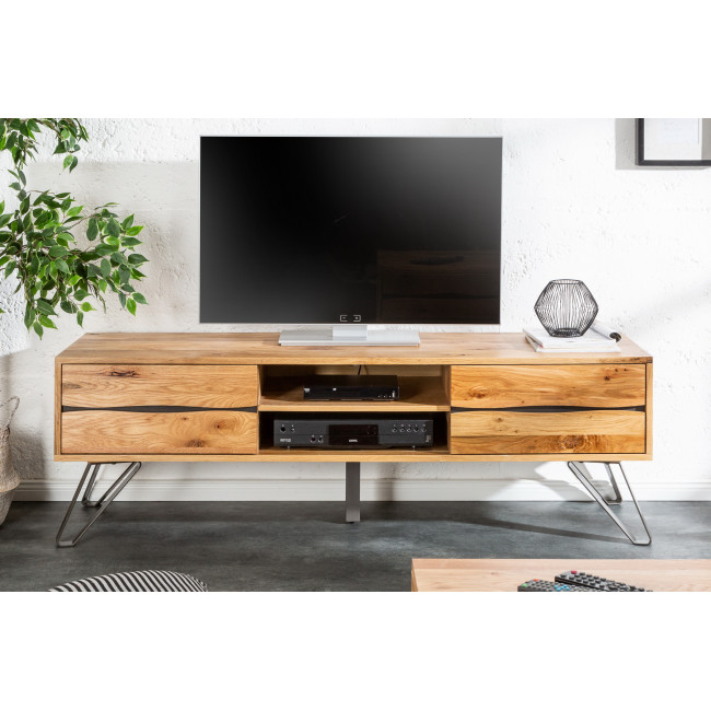 TV-skrinka 39434 160cm Masív drevo Dub TV-skrinka 39434 160cm Masív drevo Dub