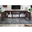 TV-skrinka 40282 150cm Relief Drevo Palisander