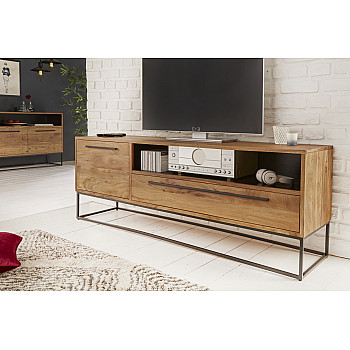 TV-skrinka 40296 165cm Drevo Acacia TV-skrinka 40296 165cm Drevo Acacia