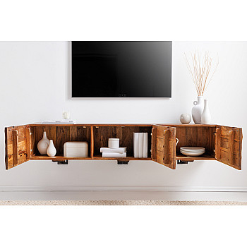 TV-skrinka 43238 Scorpion 160cm Drevo Mango TV-skrinka 43238 Scorpion 160cm Drevo Mango