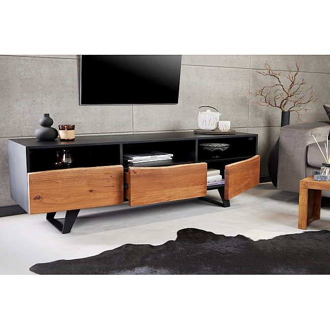 TV-skrinka 43305 Artwork 140cm Drevo Acacia TV-skrinka 43305 Artwork 140cm Drevo Acacia