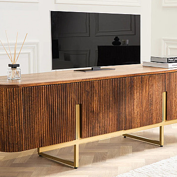 TV-skrinka 43334 Gatsby 160cm Drevo Mango