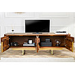 TV-skrinka 43334 Gatsby 160cm Drevo Mango