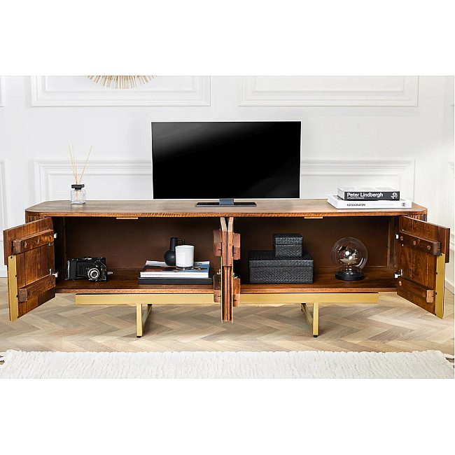 TV-skrinka 43334 Gatsby 160cm Drevo Mango