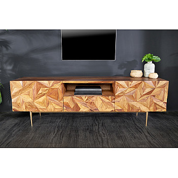 TV-skrinka 43448 Stone 160cm Drevo Palisander