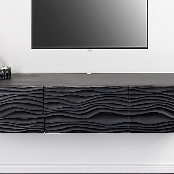 TV-skrinka 43477 Lagoon 160cm Drevo Mango