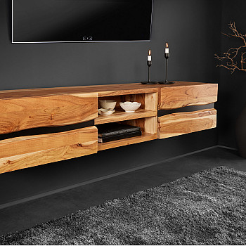 TV-skrinka 43706 Amazonas 160cm Drevo Acacia