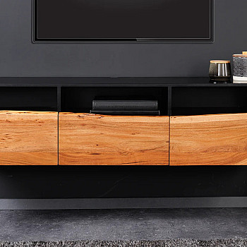 TV-skrinka 44057 Artwork 140cm Drevo Acacia