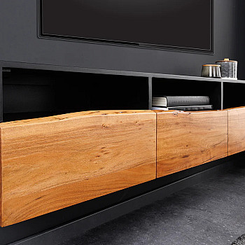 TV-skrinka 44057 Artwork 140cm Drevo Acacia