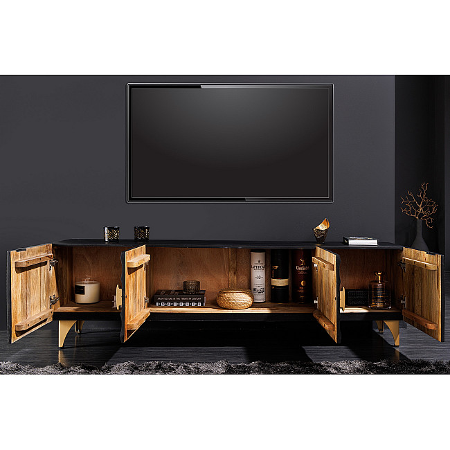 TV-skrinka 44303 Bailey 180cm Drevo Mango TV-skrinka 44303 Bailey 180cm Drevo Mango