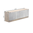 TV-komoda 44477 Zalvero 150cm Drevo Mango
