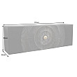 TV-skrinka 44525 Bailey 180cm Drevo Mango TV-skrinka 44525 Bailey 180cm Drevo Mango